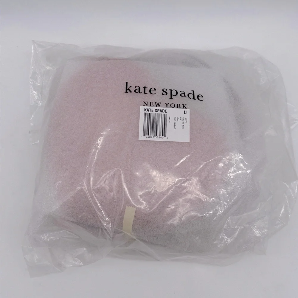 Kate Spade Love Shack Quilted 3D Heart Crossbody Ruby Red